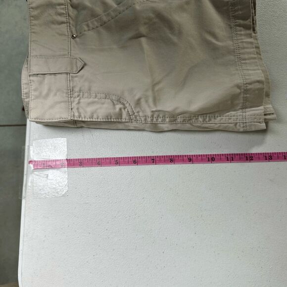 Express Women’s Vintage Y2K Khaki Mini Skirt 2 Tan Casual Twee - Picture 11 of 12